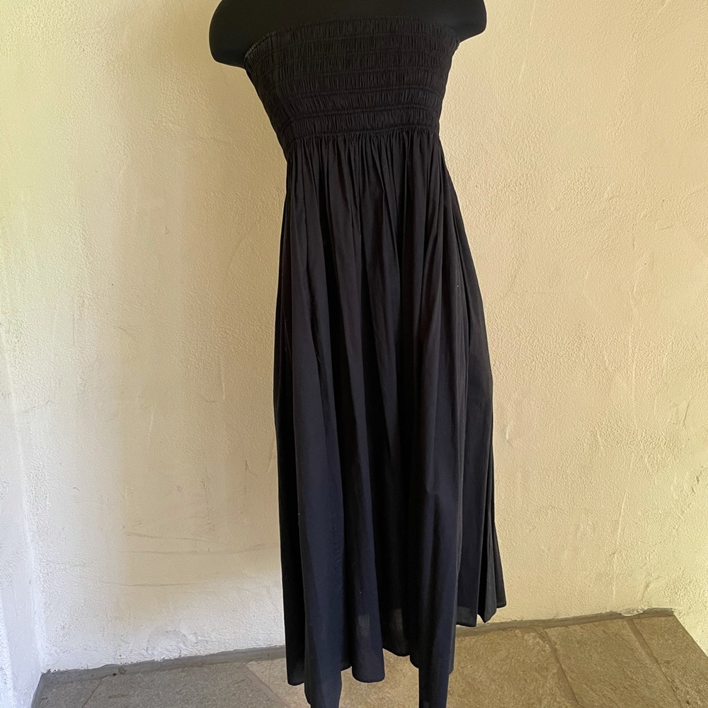 A.L.C Black Strapless Dress